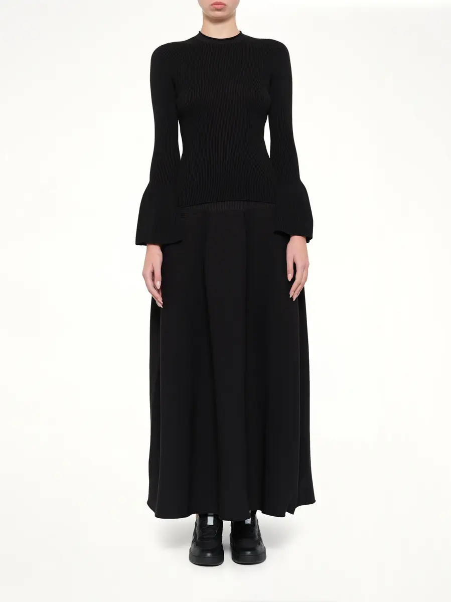 CFCL Soft Portrait Long Bell Sleeve Top | Thumbnail 7 CFCL Soft Portrait Long Bell Sleeve Top | Thumbnail 7