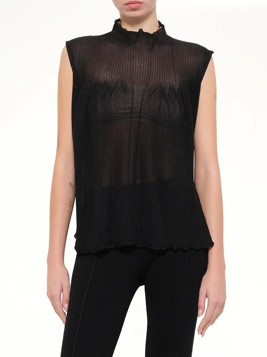 CFCL Hypha Lucent Glitter Sleeveless Bust Flare Top | Thumbnail 6 CFCL Hypha Lucent Glitter Sleeveless Bust Flare Top | Thumbnail 6
