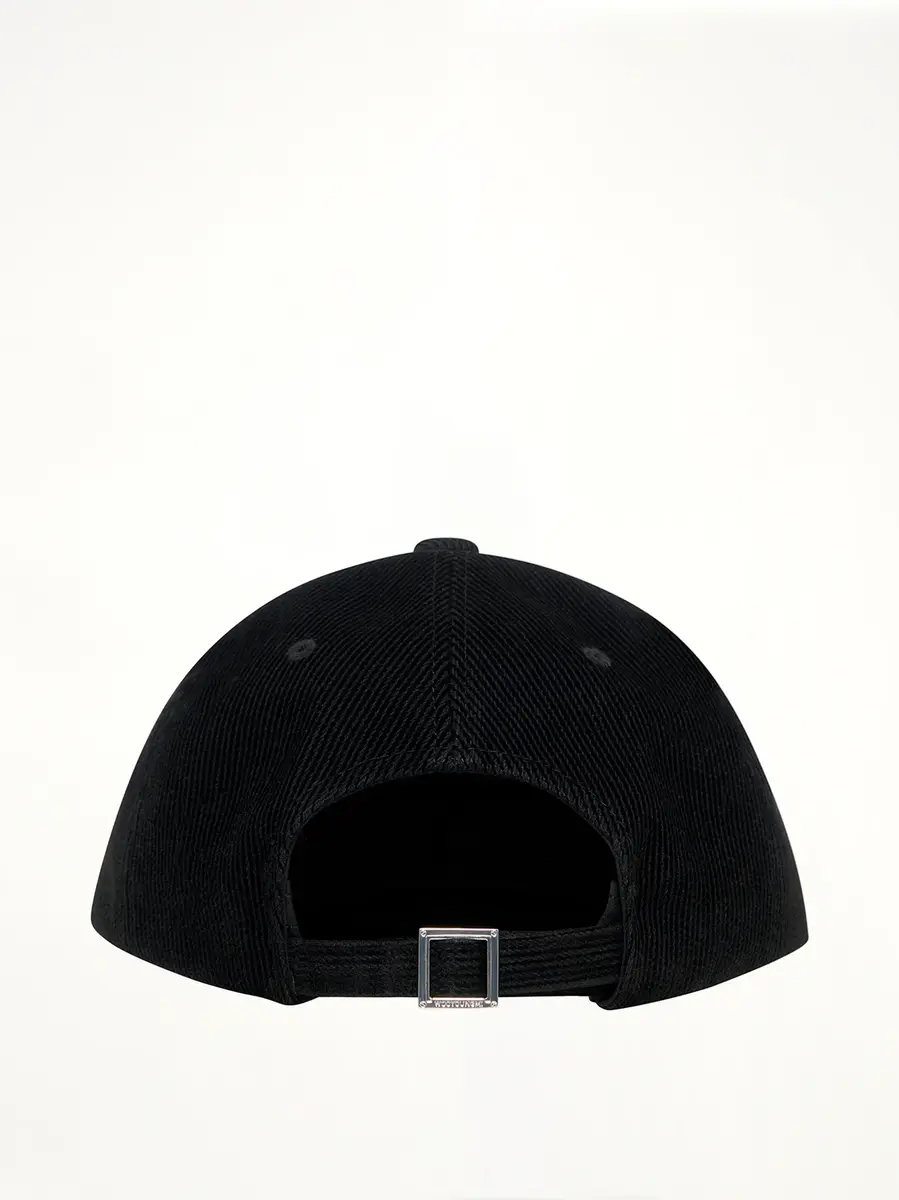 WOOYOUNGMI Wooyoungmi Paris Cap in Washed Black | Thumbnail 3