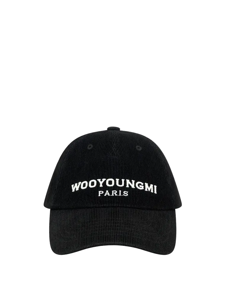 WOOYOUNGMI Wooyoungmi Paris Cap in Washed Black