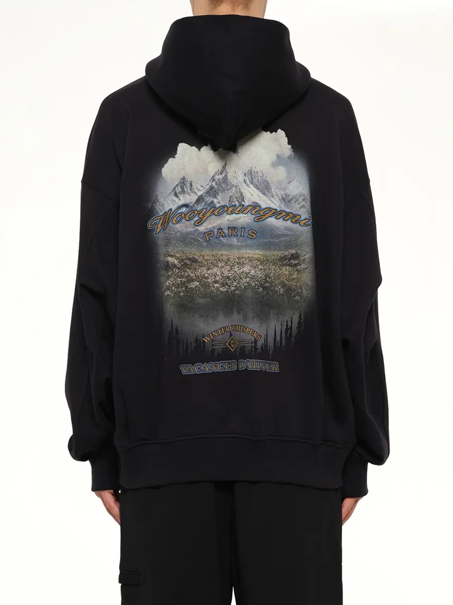 WOOYOUNGMI Forest Print Hoodie | Thumbnail 5