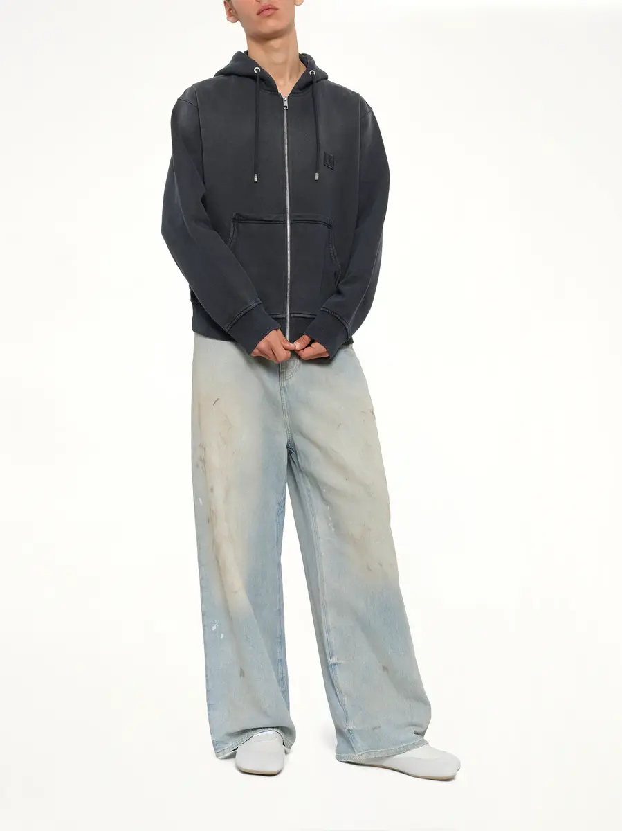 WOOYOUNGMI Washed Hoodie | Thumbnail 4 WOOYOUNGMI Washed Hoodie | Thumbnail 4