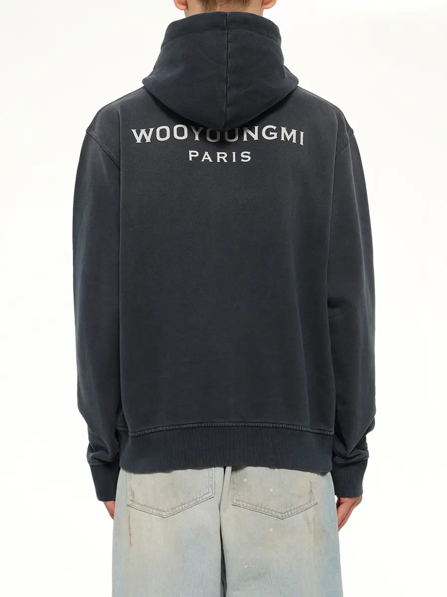 WOOYOUNGMI Washed Hoodie | Thumbnail 5 WOOYOUNGMI Washed Hoodie | Thumbnail 5