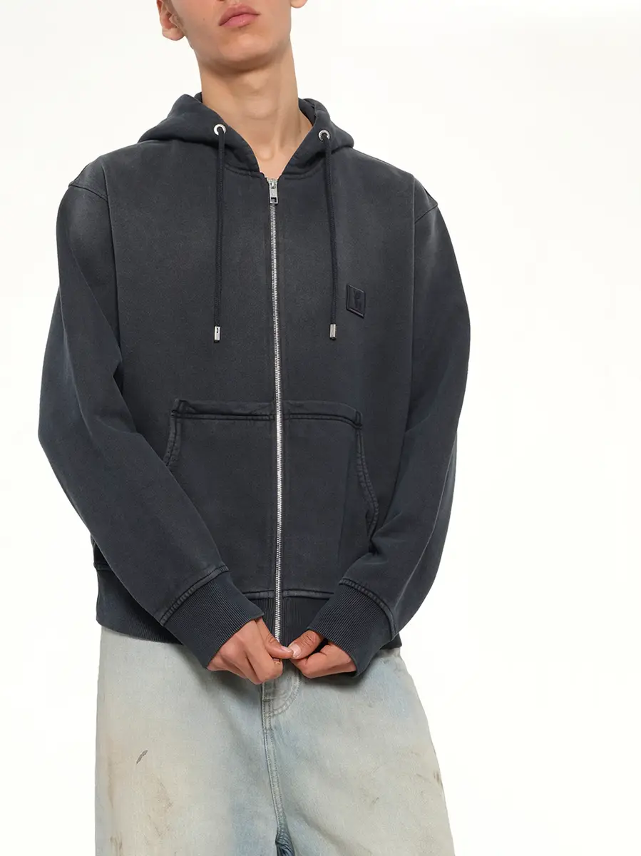WOOYOUNGMI Washed Hoodie | Thumbnail 6 WOOYOUNGMI Washed Hoodie | Thumbnail 6