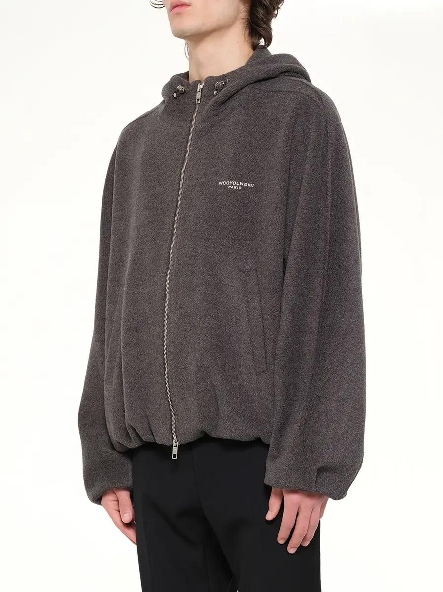 WOOYOUNGMI Woven Hoodie | Thumbnail 3 WOOYOUNGMI Woven Hoodie | Thumbnail 3