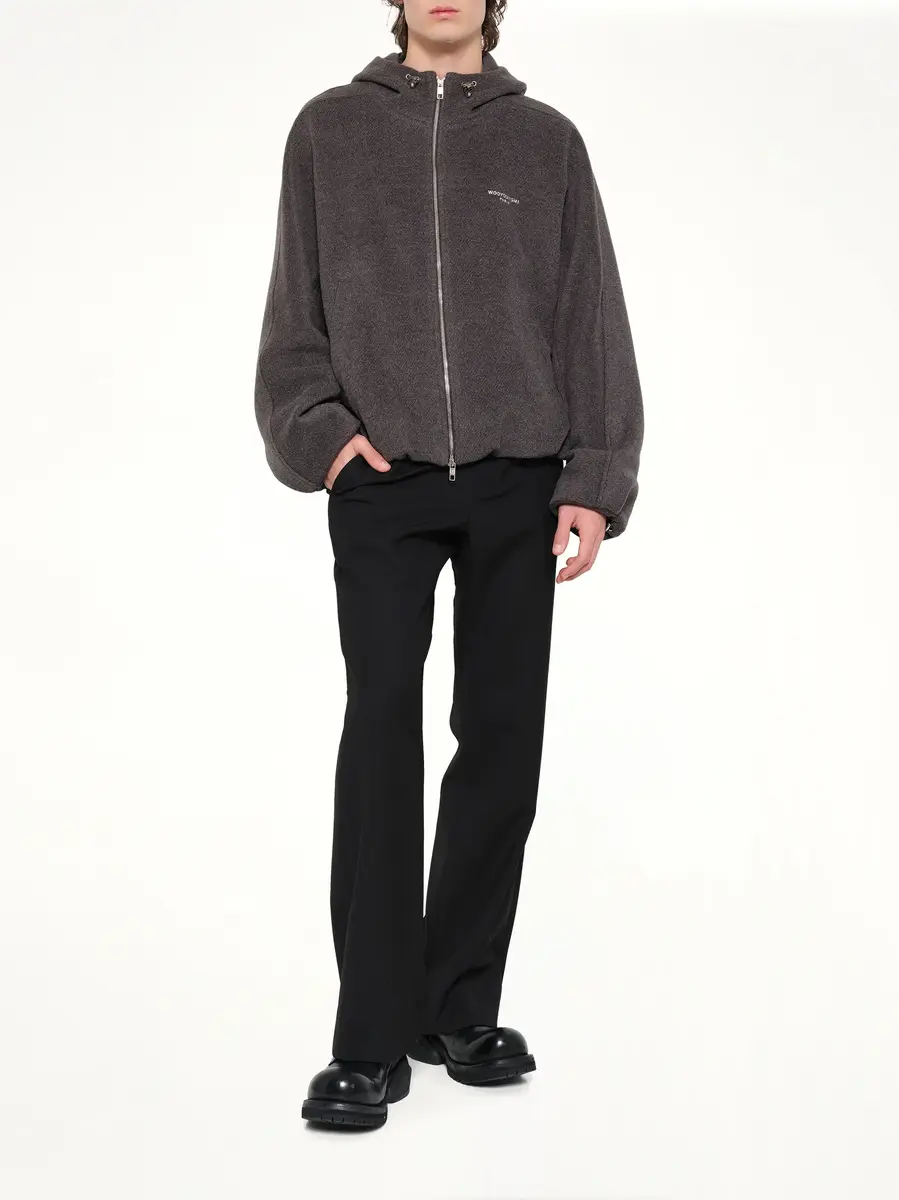 WOOYOUNGMI Woven Hoodie | Thumbnail 4 WOOYOUNGMI Woven Hoodie | Thumbnail 4