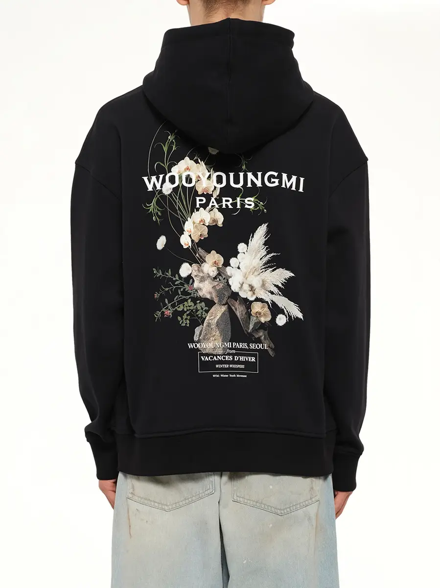 WOOYOUNGMI Flower Print Hoodie | Thumbnail 5 WOOYOUNGMI Flower Print Hoodie | Thumbnail 5