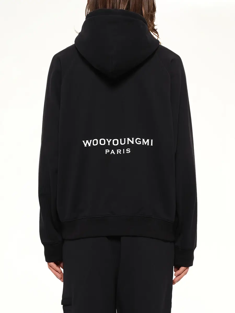 WOOYOUNGMI Back Print Hoodie | Thumbnail 5