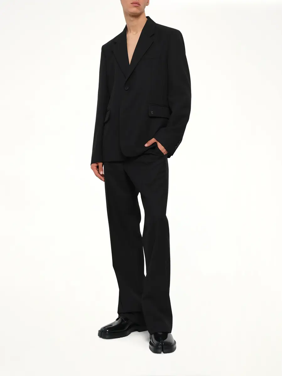 WOOYOUNGMI 2 Button Wool Blazer | Thumbnail 4 WOOYOUNGMI 2 Button Wool Blazer | Thumbnail 4