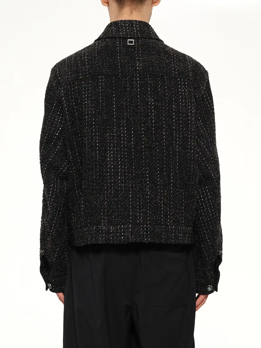 WOOYOUNGMI Tweed Trucker Jacket | Thumbnail 5 WOOYOUNGMI Tweed Trucker Jacket | Thumbnail 5
