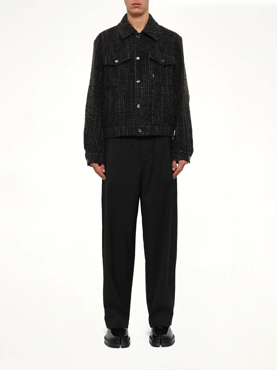 WOOYOUNGMI Tweed Trucker Jacket | Thumbnail 7 WOOYOUNGMI Tweed Trucker Jacket | Thumbnail 7