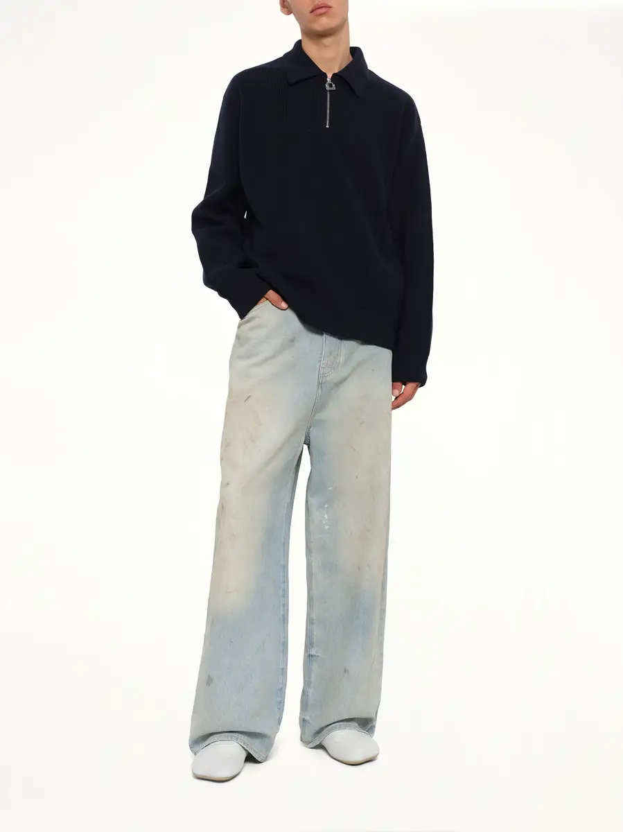 WOOYOUNGMI Wool Zip Sweater | Thumbnail 6 WOOYOUNGMI Wool Zip Sweater | Thumbnail 6