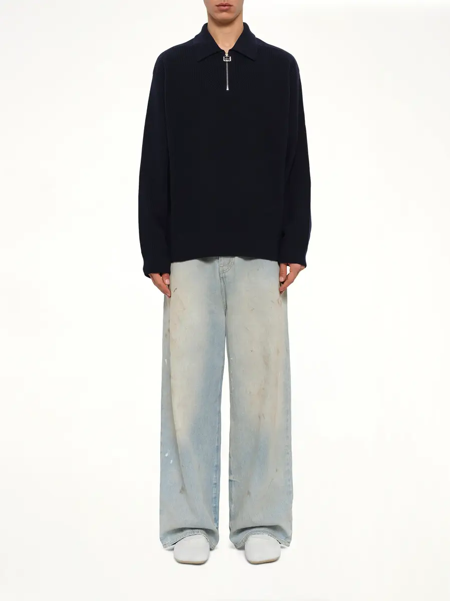 WOOYOUNGMI Wool Zip Sweater | Thumbnail 7 WOOYOUNGMI Wool Zip Sweater | Thumbnail 7