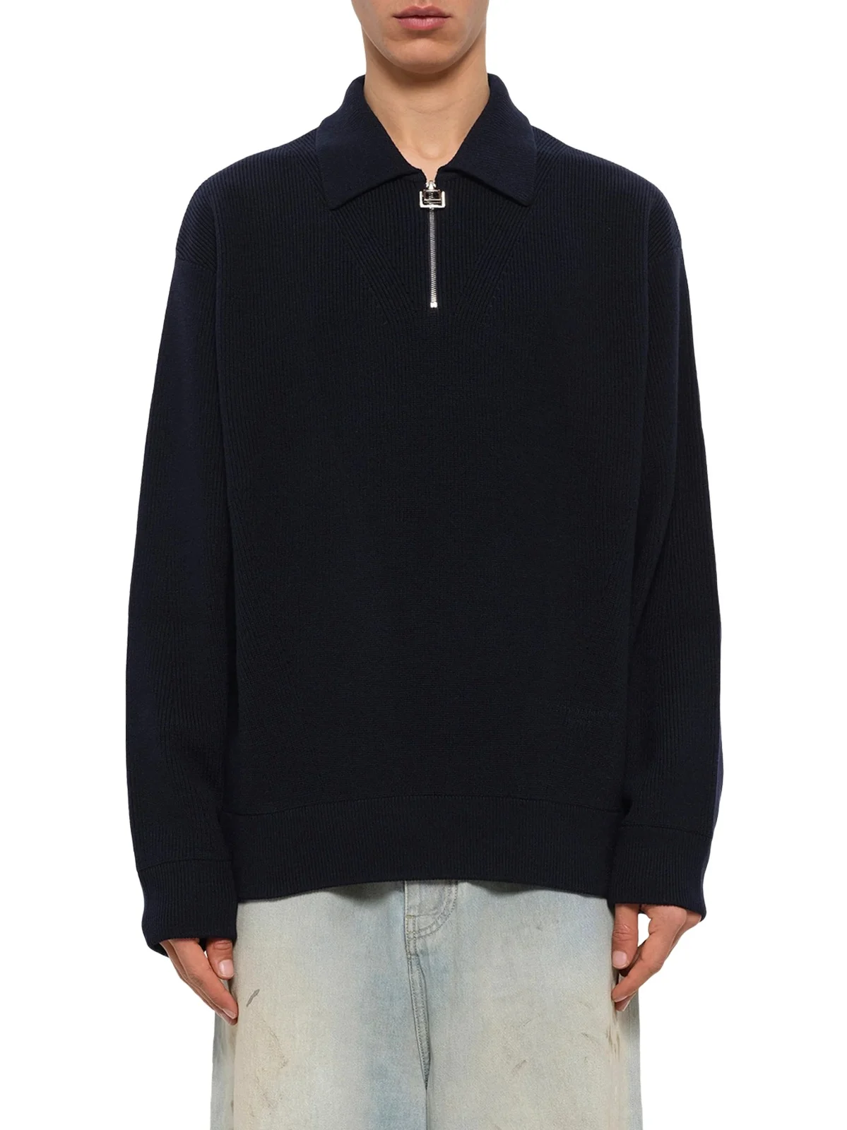Wool Zip Sweater