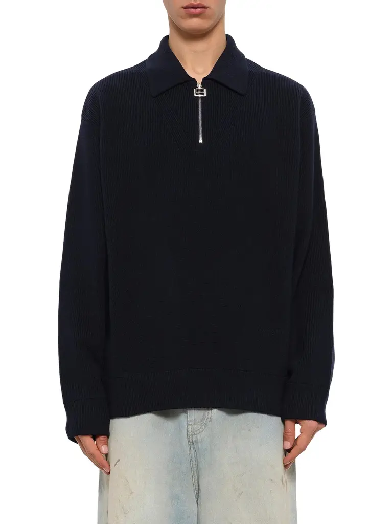 Wool Zip Sweater Wool Zip Sweater
