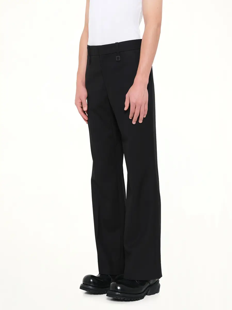 WOOYOUNGMI Slim Wool Suit Pants | Thumbnail 3