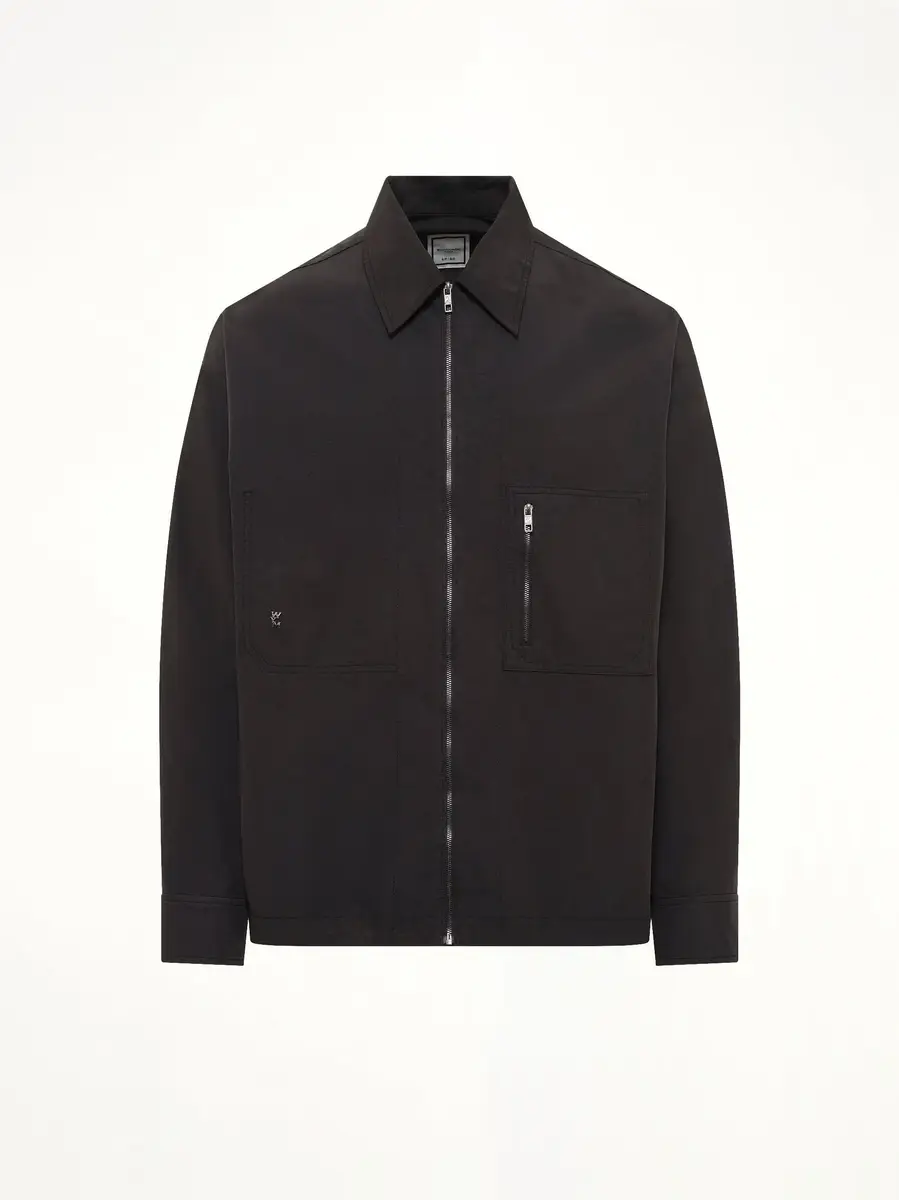 WOOYOUNGMI Cotton Nylon Zip Shirt | Thumbnail 2 WOOYOUNGMI Cotton Nylon Zip Shirt | Thumbnail 2