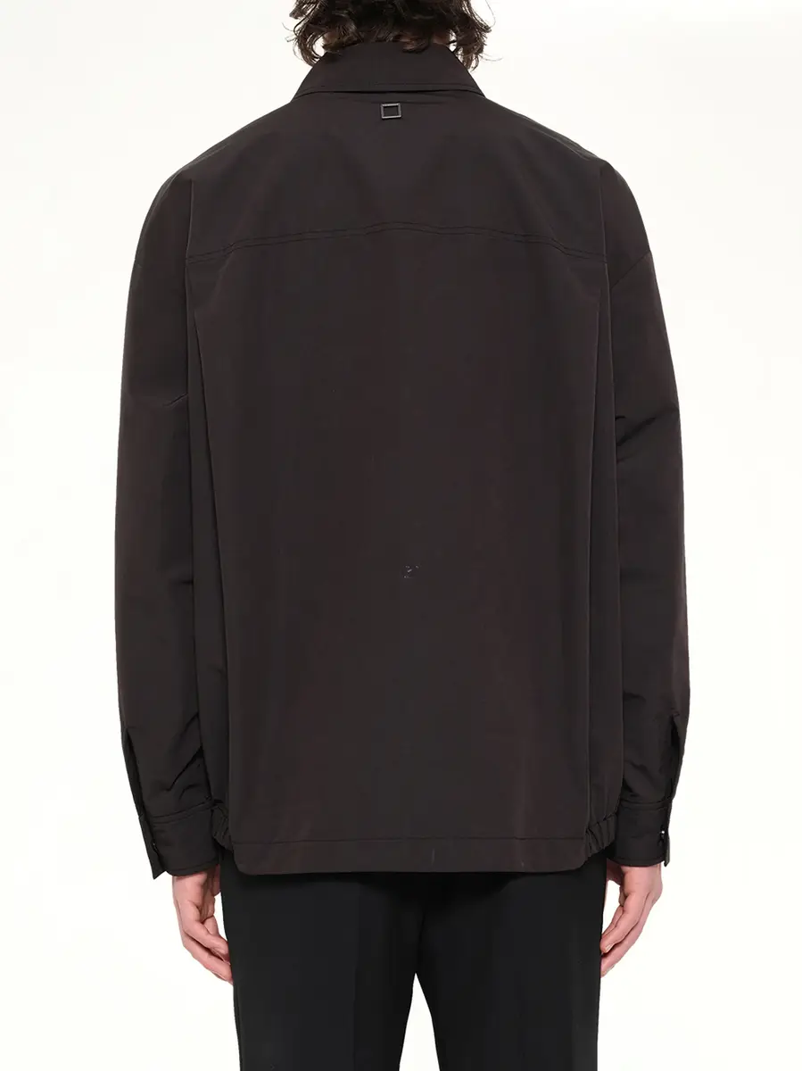 WOOYOUNGMI Cotton Nylon Zip Shirt | Thumbnail 5 WOOYOUNGMI Cotton Nylon Zip Shirt | Thumbnail 5