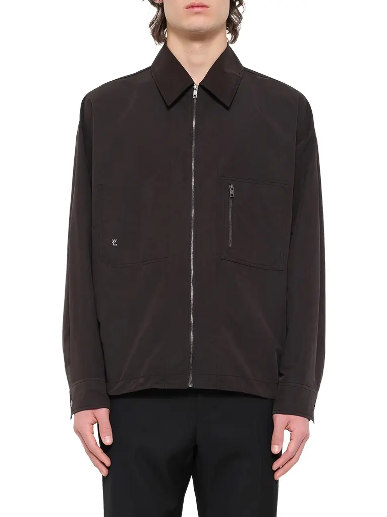 Cotton Nylon Zip Shirt Cotton Nylon Zip Shirt