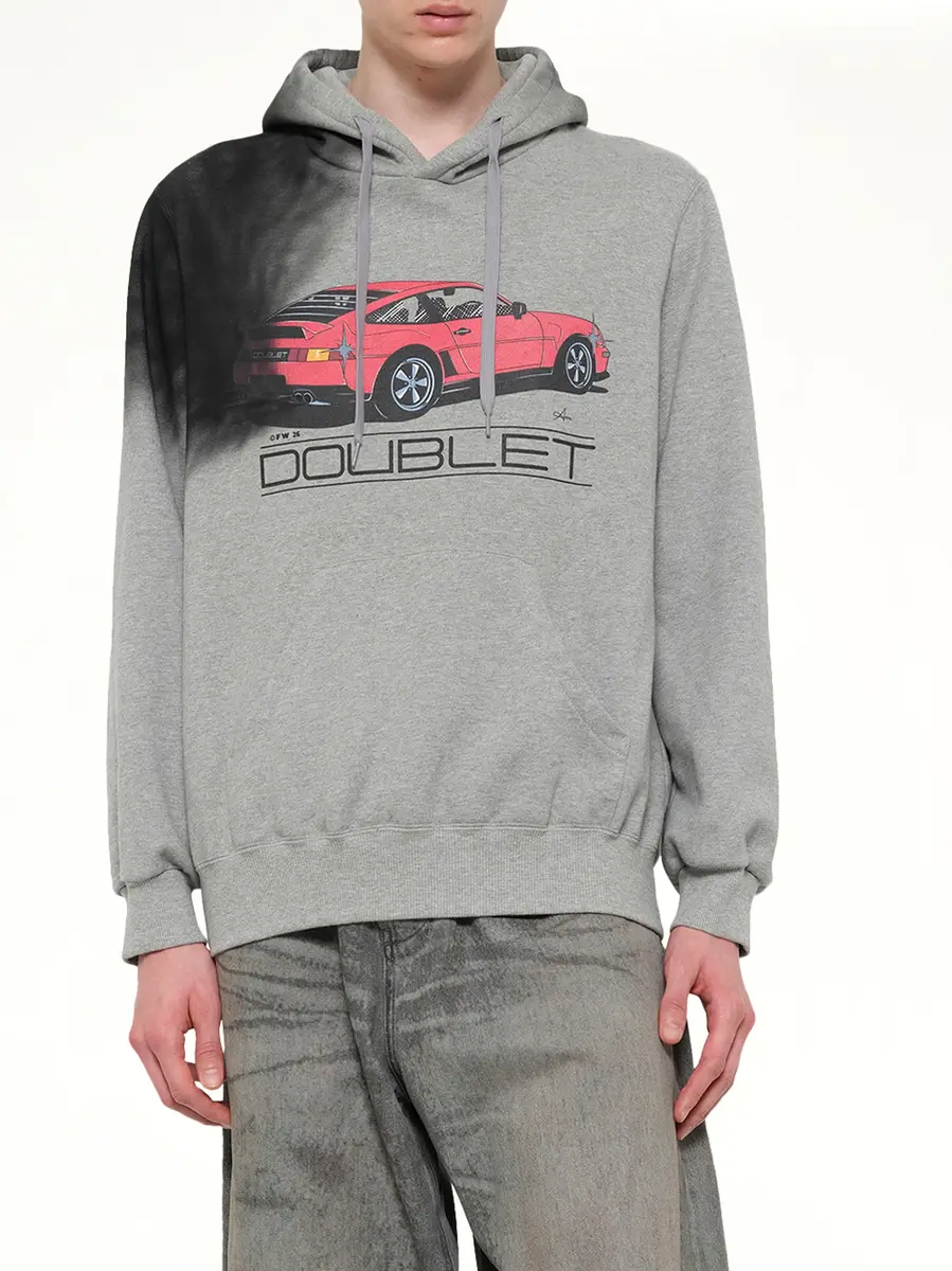 DOUBLET Exhaust Stained Hoodie | Thumbnail 6 DOUBLET Exhaust Stained Hoodie | Thumbnail 6