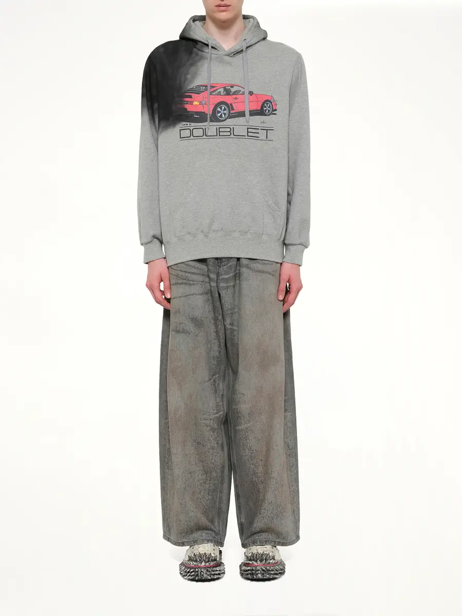 DOUBLET Exhaust Stained Hoodie | Thumbnail 7 DOUBLET Exhaust Stained Hoodie | Thumbnail 7