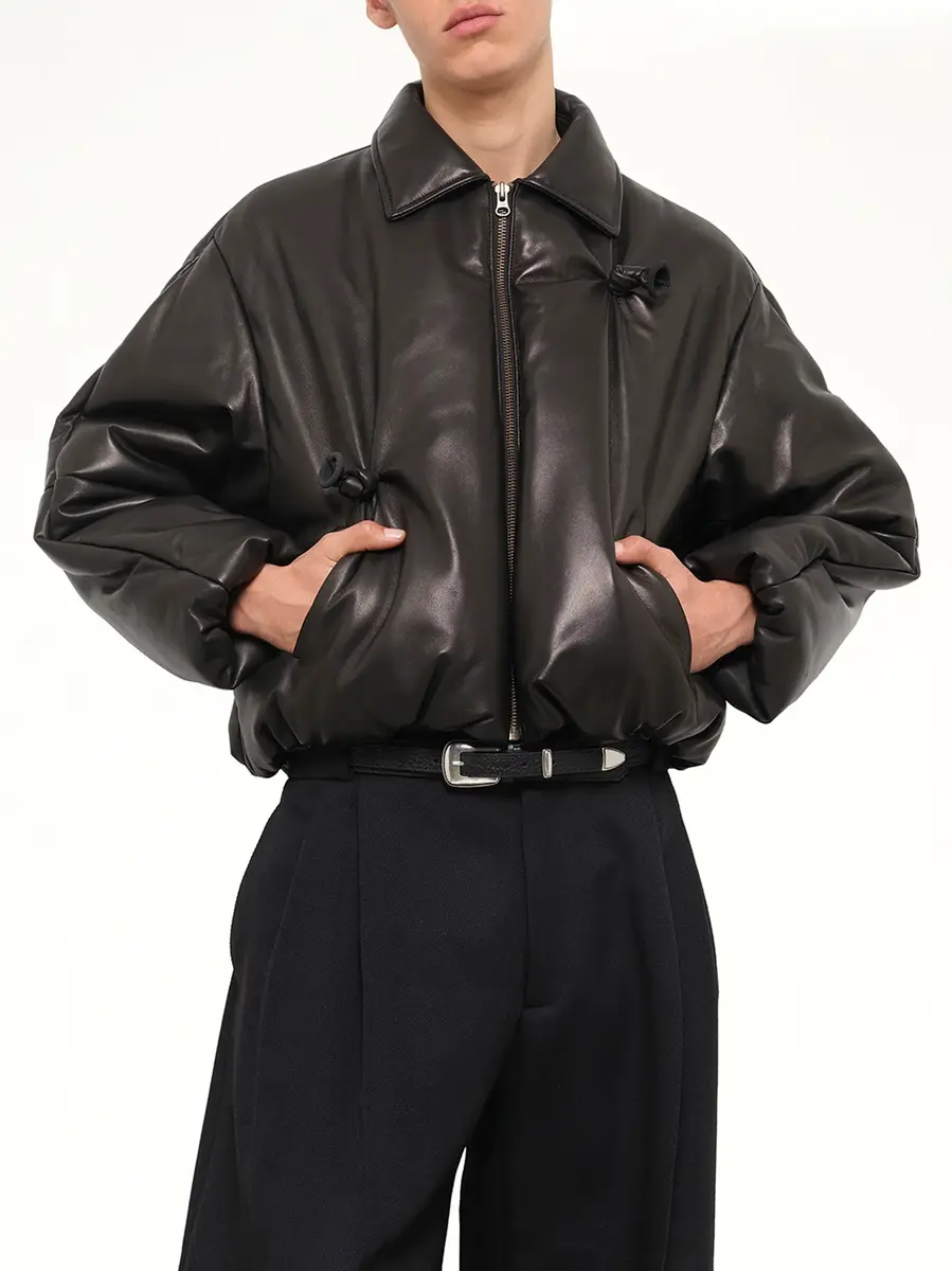 DOUBLET Inflated Balloon Leather Jacket | Thumbnail 6 DOUBLET Inflated Balloon Leather Jacket | Thumbnail 6