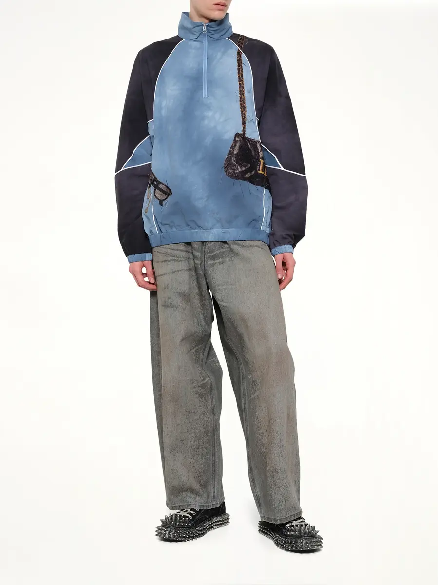 DOUBLET Trompe L'Oeil Embroidery Anorak | Thumbnail 4 DOUBLET Trompe L'Oeil Embroidery Anorak | Thumbnail 4