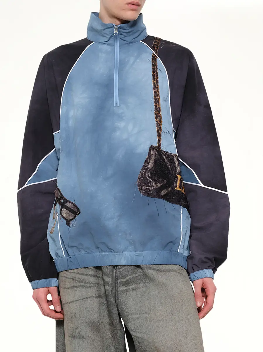 DOUBLET Trompe L'Oeil Embroidery Anorak | Thumbnail 6 DOUBLET Trompe L'Oeil Embroidery Anorak | Thumbnail 6