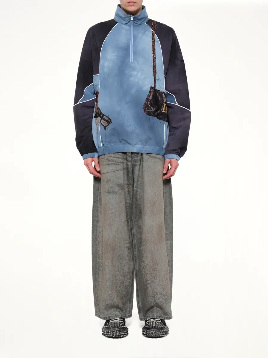 DOUBLET Trompe L'Oeil Embroidery Anorak | Thumbnail 7 DOUBLET Trompe L'Oeil Embroidery Anorak | Thumbnail 7