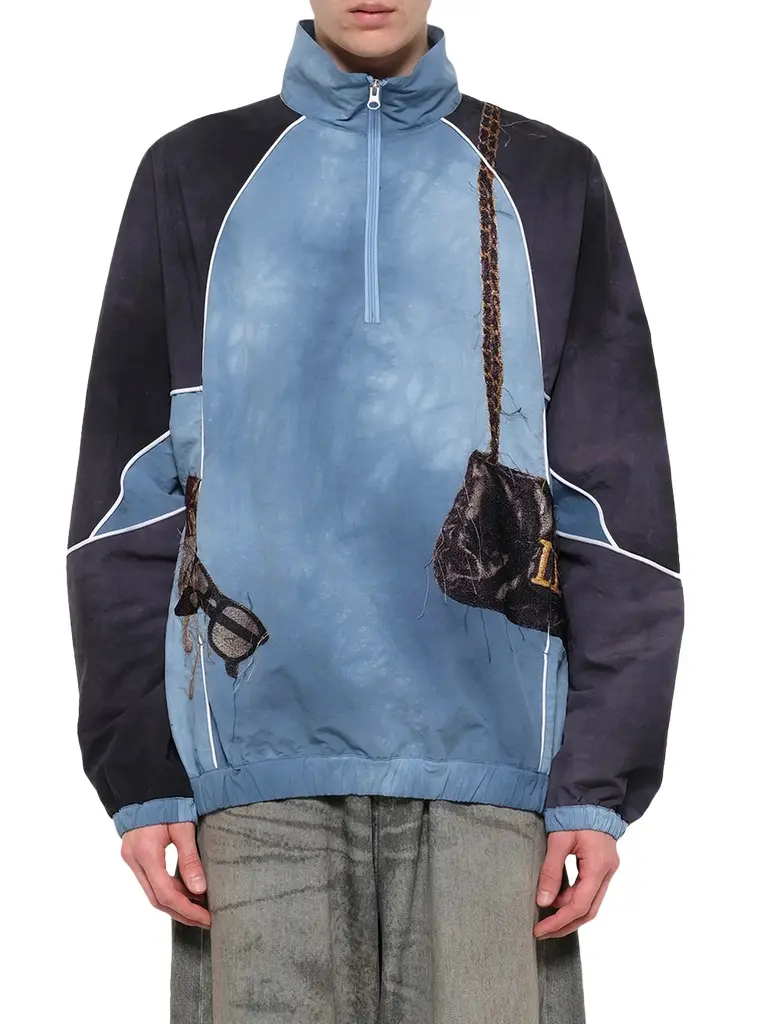 DOUBLET Trompe L'Oeil Embroidery Anorak