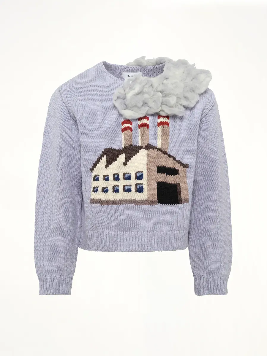 DOUBLET Smoking Factory Intarsia Knit Pullover | Thumbnail 2 DOUBLET Smoking Factory Intarsia Knit Pullover | Thumbnail 2