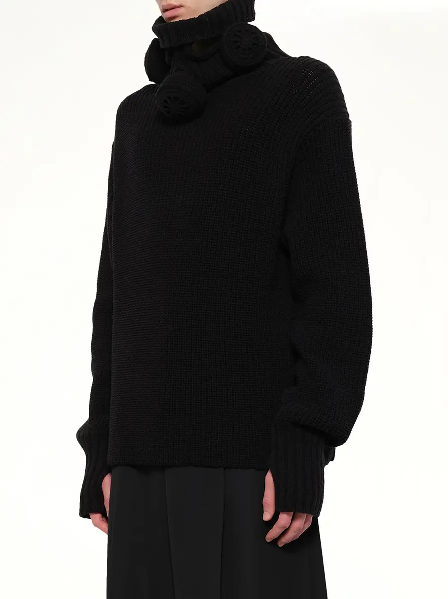 DOUBLET Gas Mask Turtleneck Knit | Thumbnail 3 DOUBLET Gas Mask Turtleneck Knit | Thumbnail 3