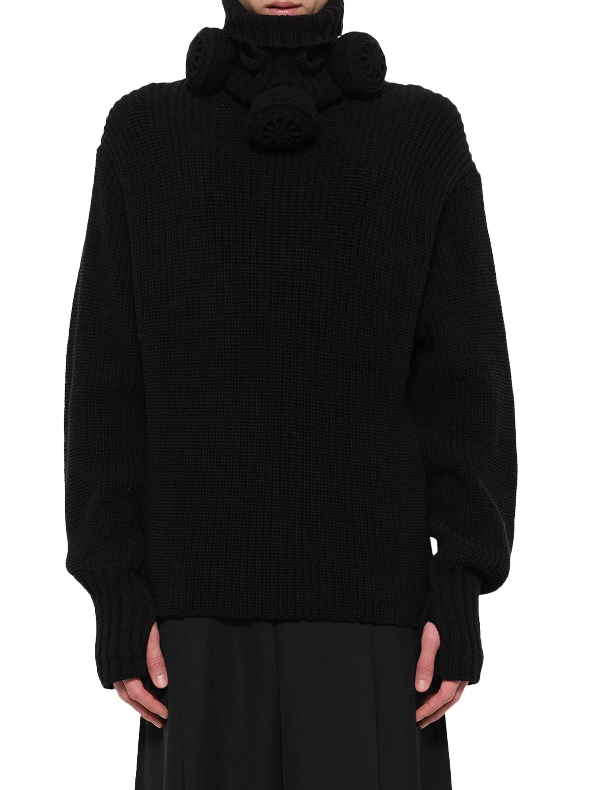 DOUBLET Gas Mask Turtleneck Knit
