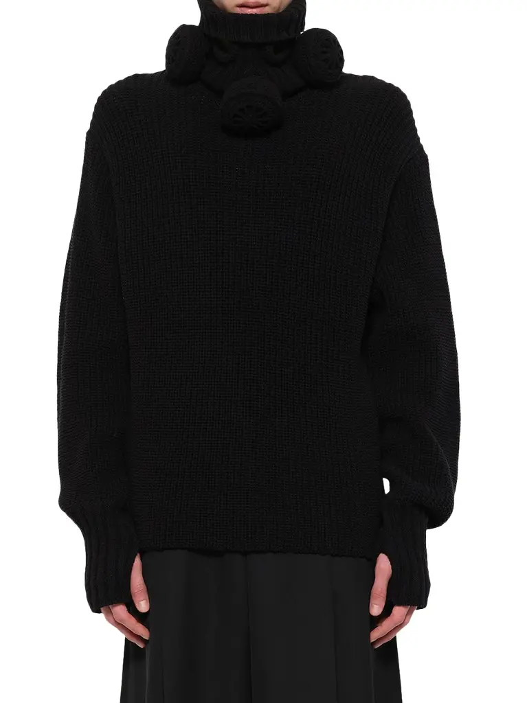 DOUBLET Gas Mask Turtleneck Knit