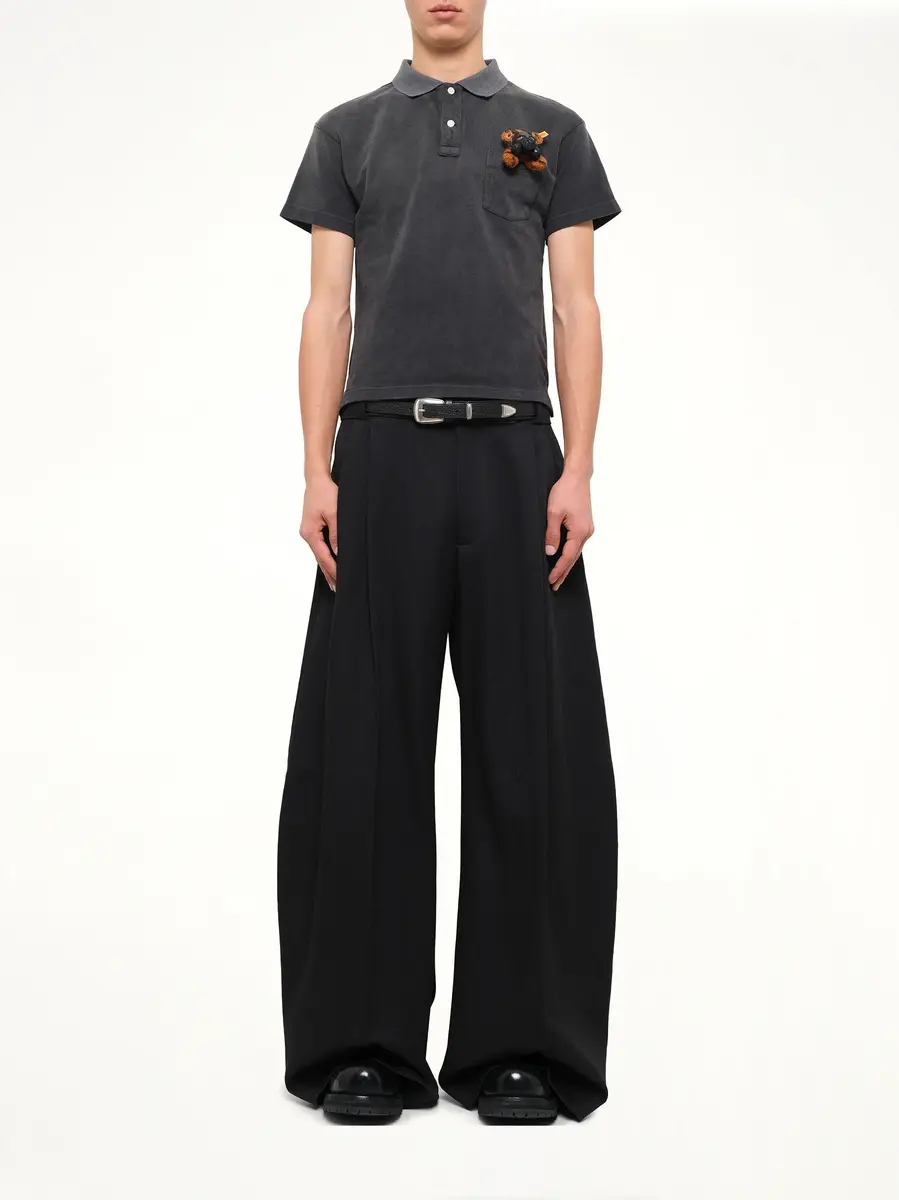 DOUBLET Gas Mask Bear Polo Shirt | Thumbnail 7 DOUBLET Gas Mask Bear Polo Shirt | Thumbnail 7