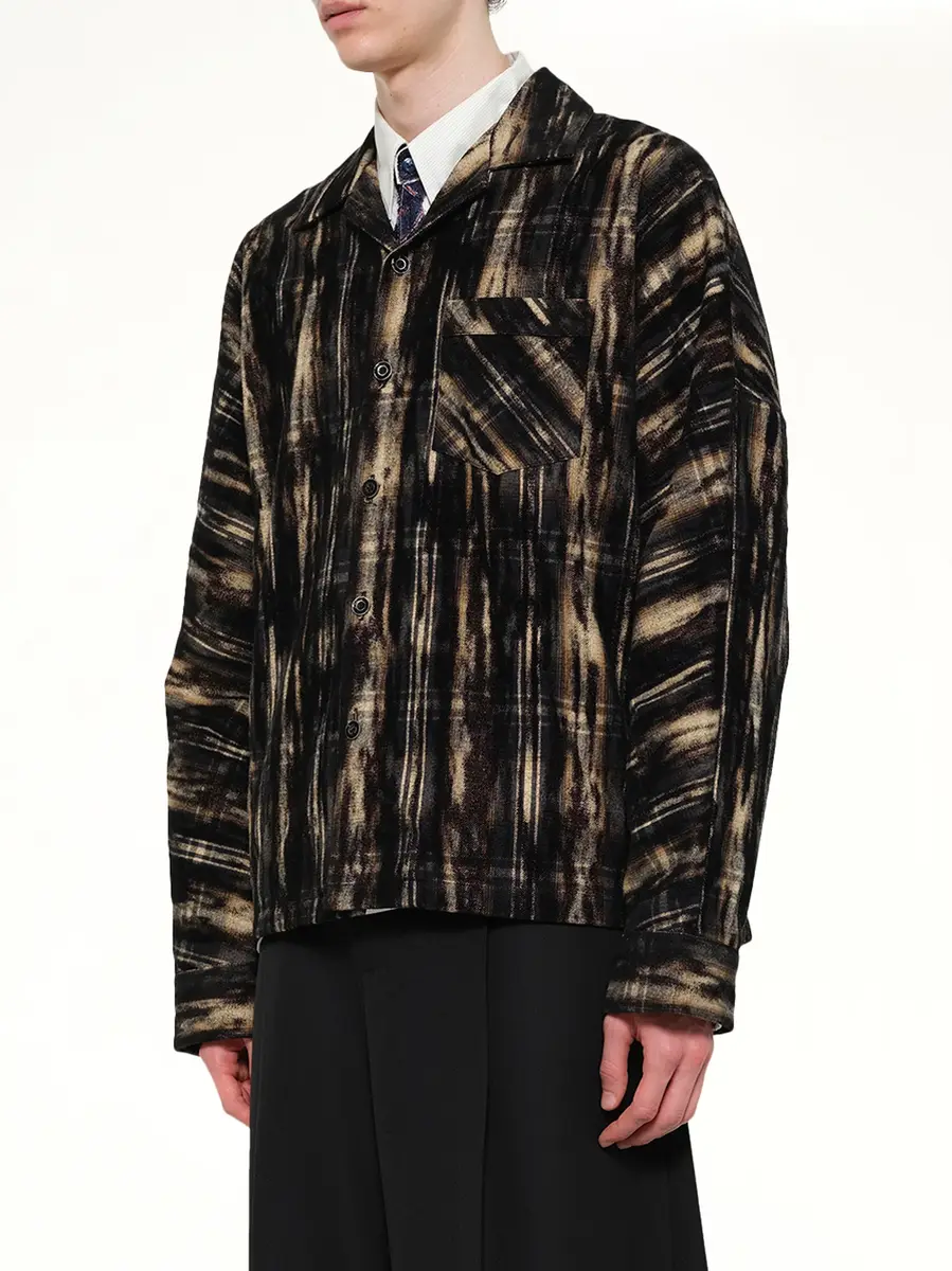 DOUBLET Dust Flocky Pajama Shirt | Thumbnail 3 DOUBLET Dust Flocky Pajama Shirt | Thumbnail 3