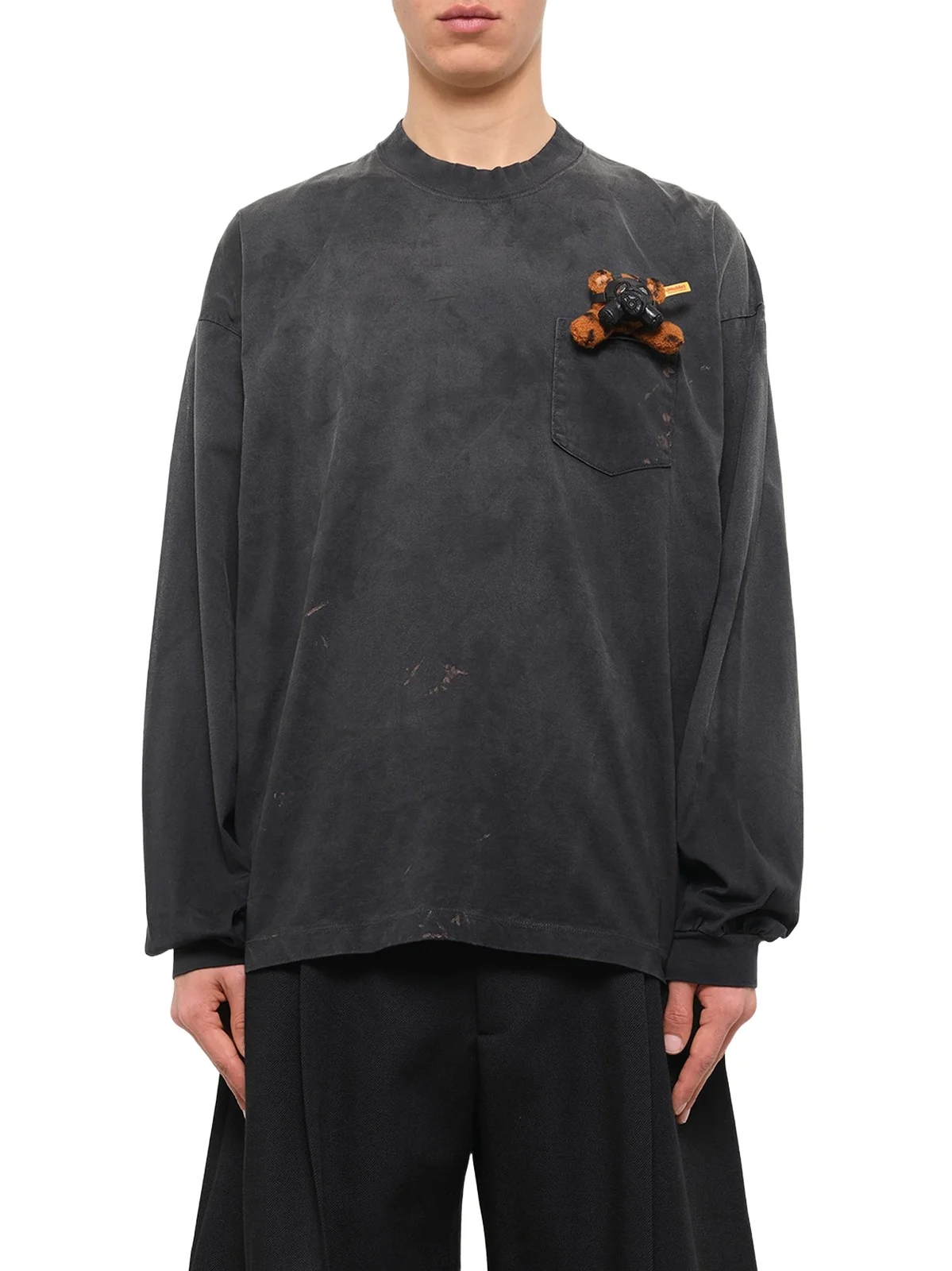 Gas Mask Bear Long Sleeve T-shirt Gas Mask Bear Long Sleeve T-shirt