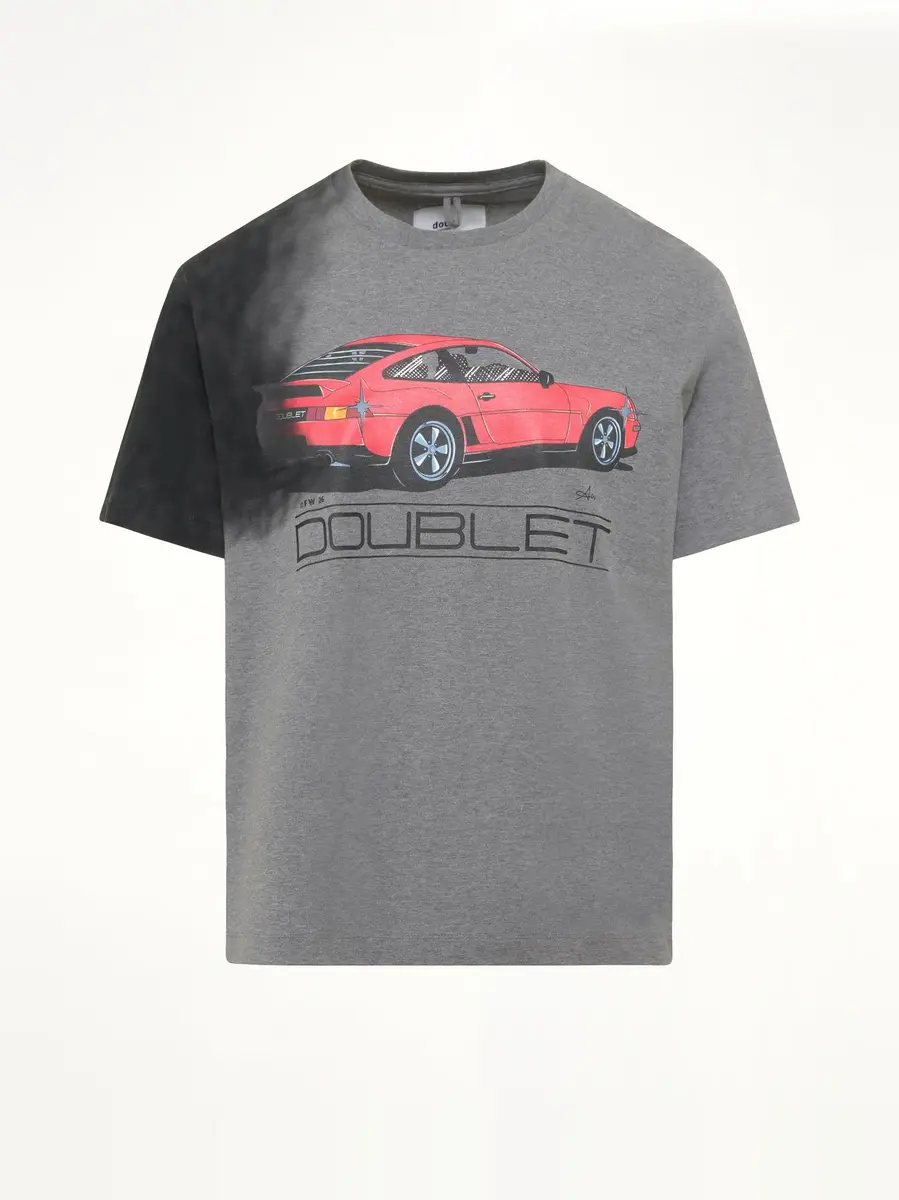 DOUBLET Exhaust Stained T-shirt | Thumbnail 2 DOUBLET Exhaust Stained T-shirt | Thumbnail 2