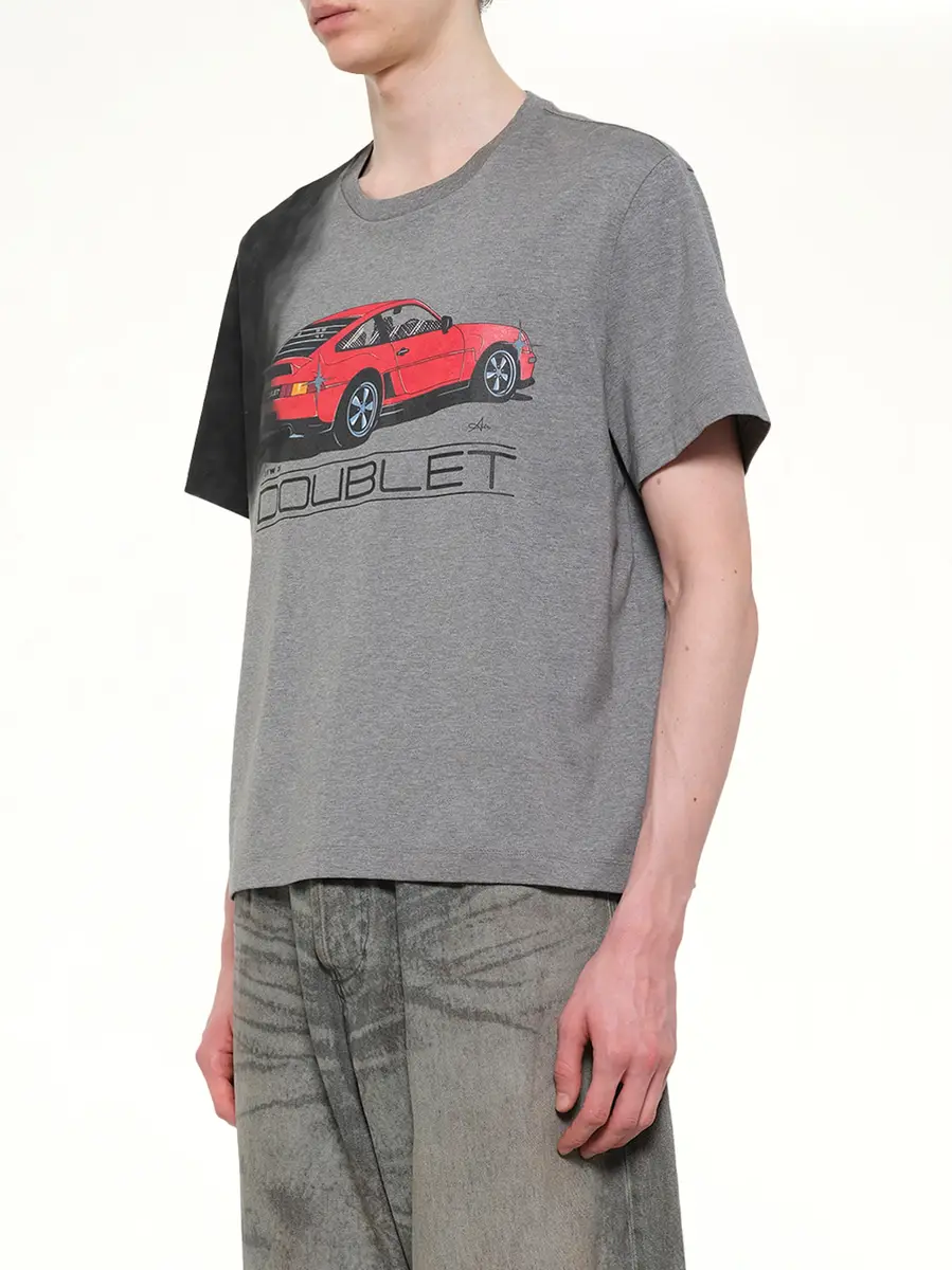 DOUBLET Exhaust Stained T-shirt | Thumbnail 3 DOUBLET Exhaust Stained T-shirt | Thumbnail 3