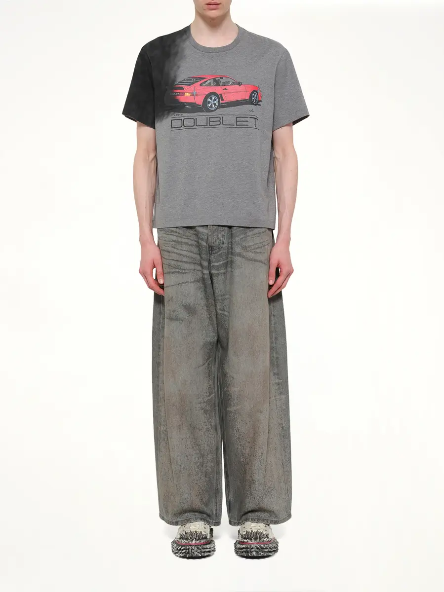 DOUBLET Exhaust Stained T-shirt | Thumbnail 7 DOUBLET Exhaust Stained T-shirt | Thumbnail 7