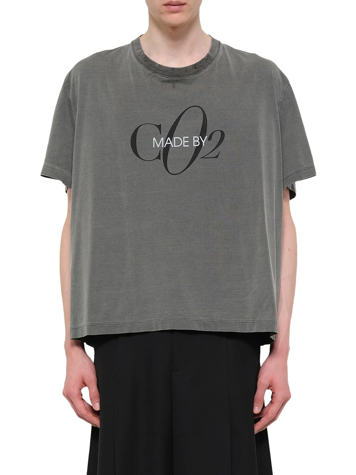 Co2 Air Yarn T-shirt in Charcoal Co2 Air Yarn T-shirt in Charcoal