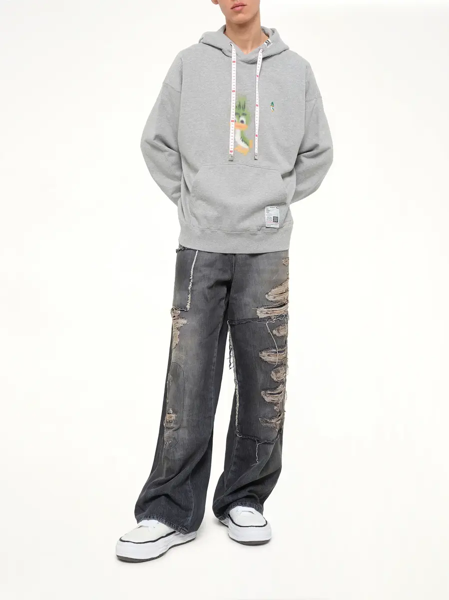 Maison MIHARA YASUHIRO Leon Printed Sweat Hoodie | Thumbnail 4 Maison MIHARA YASUHIRO Leon Printed Sweat Hoodie | Thumbnail 4