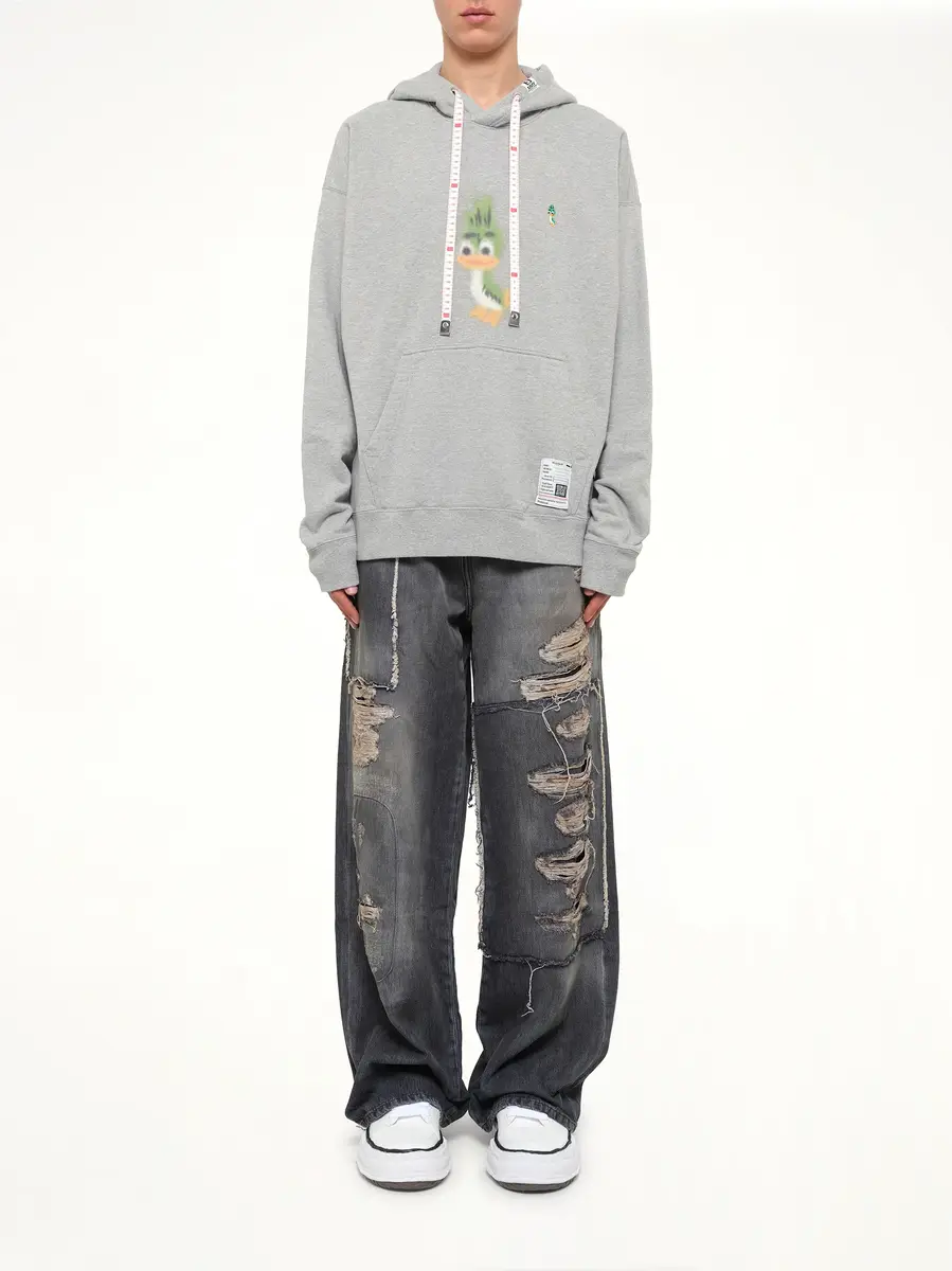 Maison MIHARA YASUHIRO Leon Printed Sweat Hoodie | Thumbnail 7 Maison MIHARA YASUHIRO Leon Printed Sweat Hoodie | Thumbnail 7
