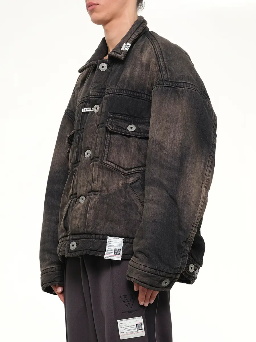 Maison MIHARA YASUHIRO Puffer Denim Jacket | Thumbnail 3