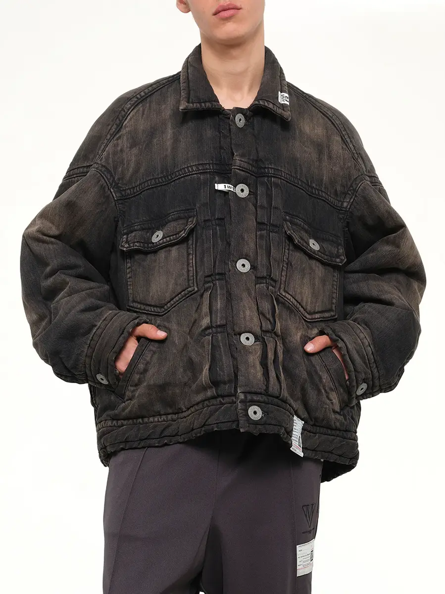 Maison MIHARA YASUHIRO Puffer Denim Jacket | Thumbnail 6