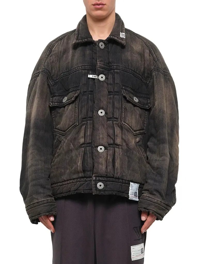 Maison MIHARA YASUHIRO Puffer Denim Jacket