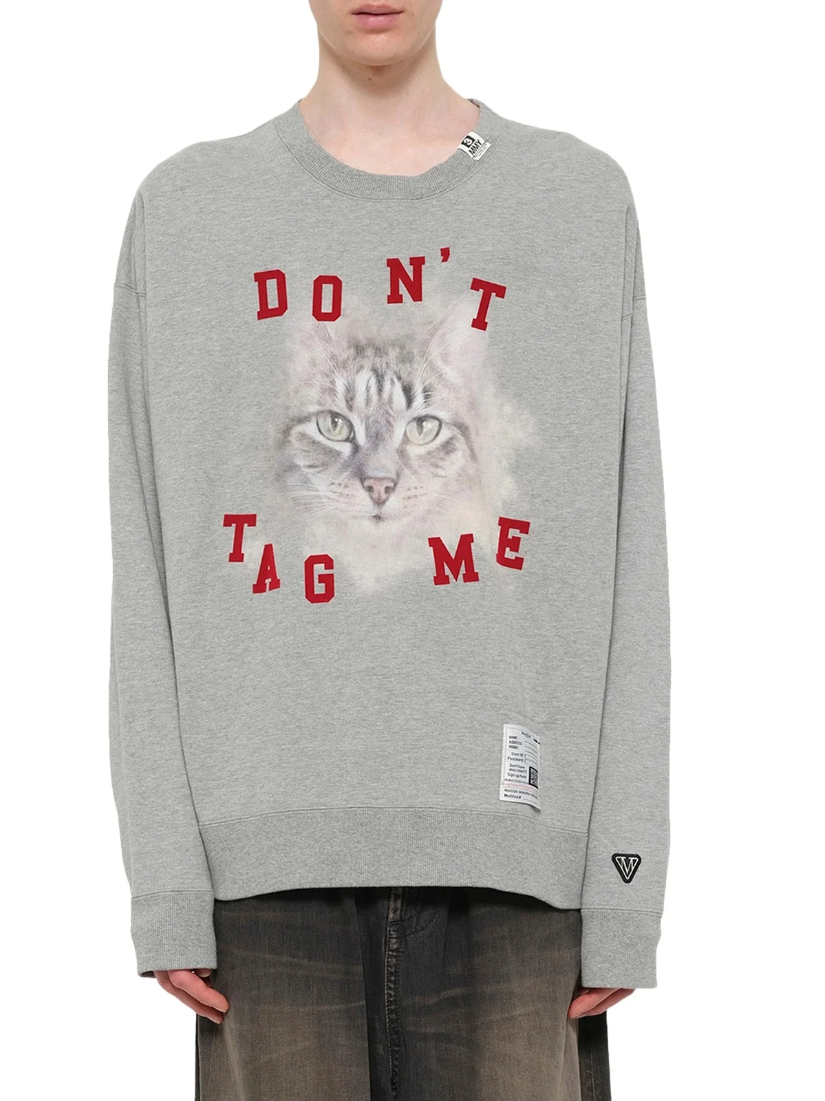 Maison MIHARA YASUHIRO Cat Printed Sweatshirt