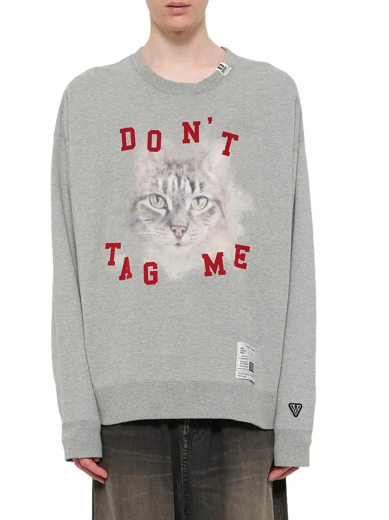 Maison MIHARA YASUHIRO Cat Printed Sweatshirt