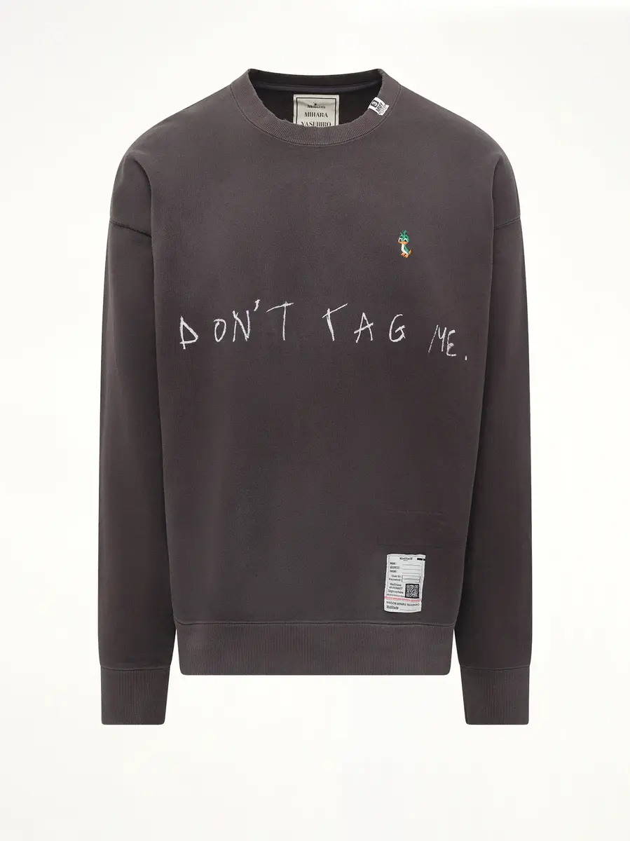 Maison MIHARA YASUHIRO Don't Tag Me. Printed Sweatshirt | Thumbnail 2 Maison MIHARA YASUHIRO Don't Tag Me. Printed Sweatshirt | Thumbnail 2