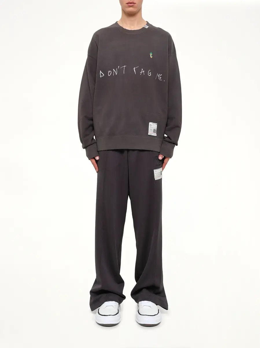 Maison MIHARA YASUHIRO Don't Tag Me. Printed Sweatshirt | Thumbnail 7 Maison MIHARA YASUHIRO Don't Tag Me. Printed Sweatshirt | Thumbnail 7